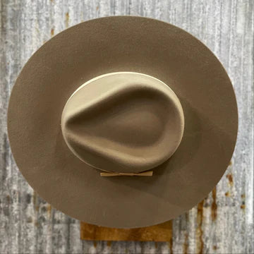 MUSHROOM Pinch Front Fedora Style Wool Hat