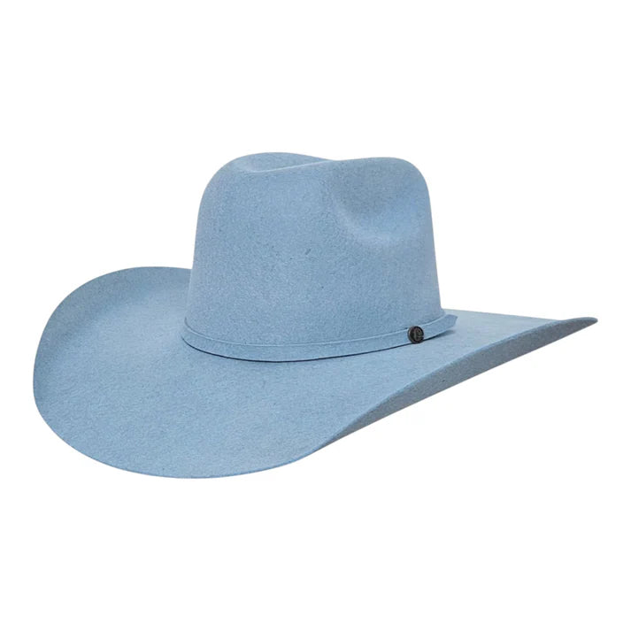 Gone Country American Baby Blue 5X Wool Cashmere 4-1/4" Brim