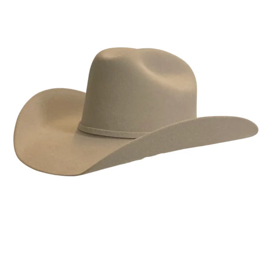 DALLAS TWISTER 4" BRIM 2X WOOL- SILVERBELLY