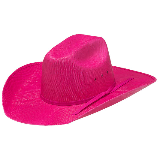 TWISTER YOUTH STRAW- HOT PINK & BLACK