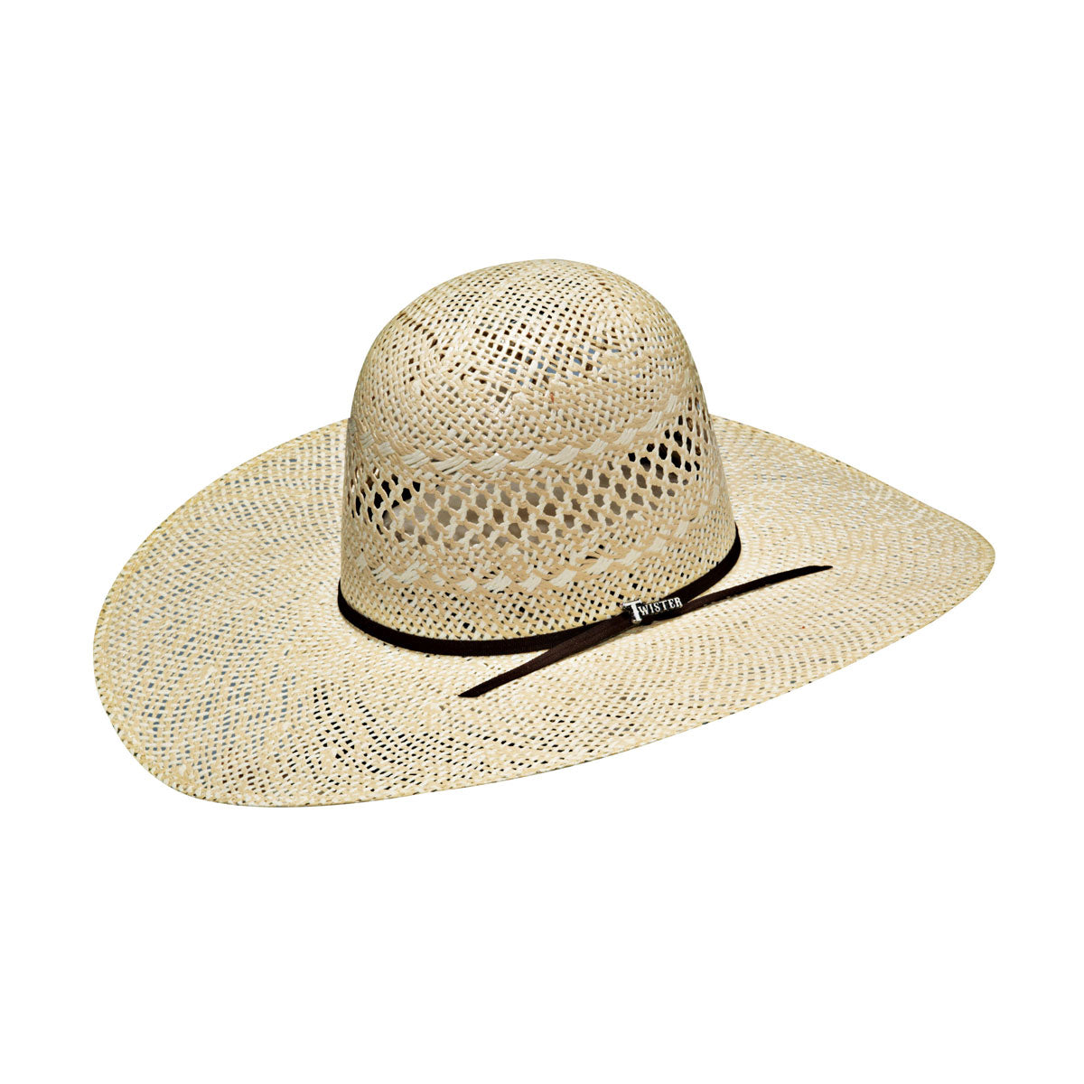 TWISTER 5" BRIM NATURAL TWISTED WEAVE